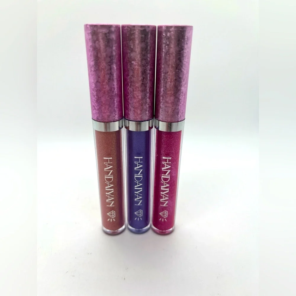 HANDAIYAN Matte Lipstick Liquid Lip Gloss Waterproof Longlasting Shade 02,04 &05